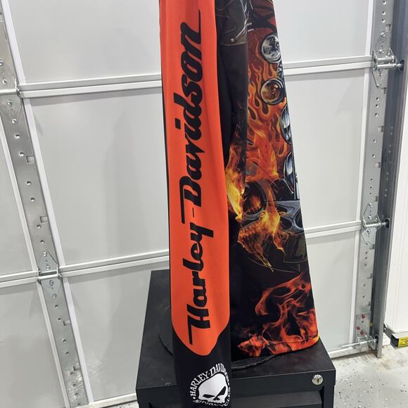 Harley Davidson Motor Cycles Skull Graphic Shirt, 2XL, Long Sleeve, {49}. - Picture 8 of 12